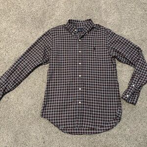 Ralph Lauren Plaid Button Down Shirt sz S
